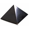 Šungit pyramida 6 x 6 cm - TOP kvalita - leštěná šungitová pyramida