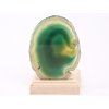 Agate candle holder plate 10 cm - Top quality #675