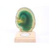Agate candle holder plate 10 cm - Top quality #675
