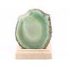 Agate candle holder plate 9 cm - Top quality #693