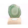 Agate candle holder plate 9 cm - Top quality #693