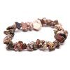 Bracelet Leopard jasper chip #575 from natural stones