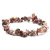 Bracelet Leopard jasper chip #575 from natural stones