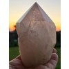 Rock crystal obelisk – spire 546g - 11 cm #B294