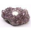 Amethyst candle holder druse 2,290 kg #B362