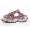 Amethyst candle holder druse 1,710 kg #B363