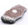 Amethyst candle holder druse 3,070 kg #B364