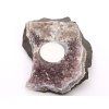 Amethyst candle holder druse 980 g #B368