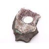 Amethyst candle holder druse 980 g #B368
