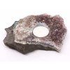 Amethyst candle holder druse 980 g #B368
