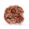 Fossilized wood slice 341 g - 11 cm + stand #B387 Madagascar