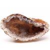 Feather agate 210 g - 11 cm - geode - Top quality - #345