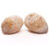 Feather agate geode pair 145 g - 6 cm - Top quality - #B418