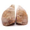 Feather agate geode pair 145 g - 6 cm - Top quality - #B418