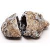 Feather agate geode pair 164 g - 7 cm - Top quality - #B419