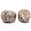 Feather agate geode pair 386 g - 7 cm - Top quality - #B426