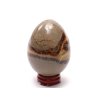 Septárie dračí vejce 70 mm 280 g + dřevěný podstavec #B430