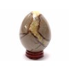 Septárie dračí vejce 67 mm 240 g + dřevěný podstavec #B432