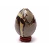 Septárie dračí vejce 71 mm 269 g + dřevěný podstavec #B435
