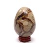Septárie dračí vejce 71 mm 260 g + dřevěný podstavec #C29