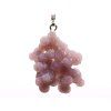 Pendant Grape agate 3,5 g - 25 x 21 mm #P4