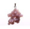 Pendant Grape agate 3,5 g - 25 x 21 mm #P4
