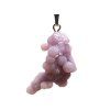 Pendant Grape agate 2,0 g - 24 x 13 mm #P14