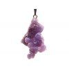 Pendant Grape agate 2,8 g - 28 x 17 mm #P15
