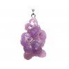 Pendant Grape agate 4,8 g - 29 x 16 mm #P16