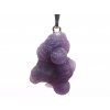 Pendant Grape agate 2,5 g - 21 x 14 mm #P18