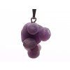 Wisior Agat winogronowy 2,5 g - 20 x 14 mm - grape agate #P21