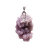 Wisiorek z agatem winogronowym 2,6 g - 19x14 mm - grape agate #P37