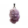 Pendant Grape agate 2,6 g - 19 x 14 mm #P37