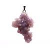 Pendant Grape agate 2,8 g - 27 x 19 mm #P38
