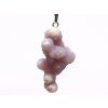 Pendant Grape agate 3,6 g - 29 x 17 mm #P44