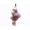 Wisiorek z agatem winogronowym 3,6 g - 29x17 mm - grape agate #P44