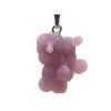 Pendant Grape agate 2,0 g - 19 x 14 mm #P46