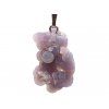 Pendant Grape agate 2,2 g - 19 x 13 mm #P50