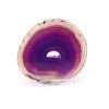 Agate slab size 9 cm + stand #1811 - Top quality