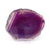 Agate slab size 11 cm + stand #1840 - Top quality