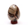 Septárie dračí vejce 73 mm 286 g + dřevěný podstavec #B493