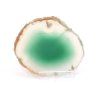Agate slab size 8 cm + stand #1895 - Top quality