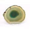 Agate slab size 8 cm + stand #1901 - Top quality