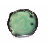 Agate slab size 8 cm + stand #1903 - Top quality