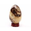 Septárie dračí vejce 69 mm 197 g + dřevěný podstavec #B498