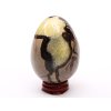 Septárie dračí vejce 74 mm 285 g + dřevěný podstavec #B499