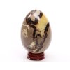Septárie dračí vejce 74 mm 285 g + dřevěný podstavec #B499