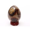 Septárie dračí vejce 56 mm 154 g + dřevěný podstavec #B512