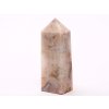 Obelisk Ametyst růžový - věž 188 g - 10,1 cm #C251