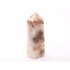 Obelisk różowy ametyst - wieża 220 g - 10,9 cm #C291